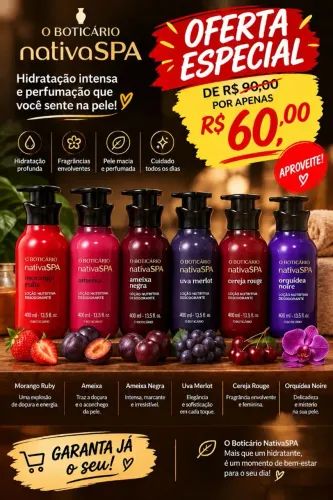 Creme em Pote Nativa Spa