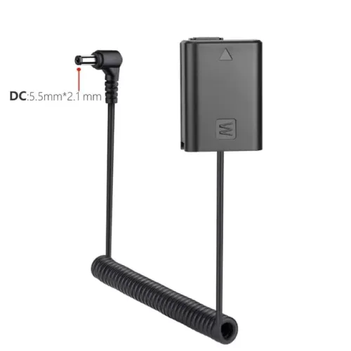 Bateria Dummy Fz100 Com Plate Probty Para Câmeras Sony Fx30 A6700 A7Iii A9S A7CIi A6600