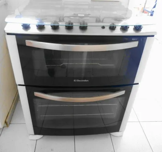 Fogão Electrolux 5 Bocas e 2 Fornos Automático Sicurgás