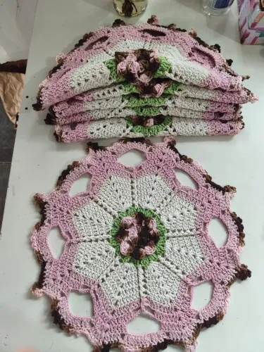 Tapetes de crochê