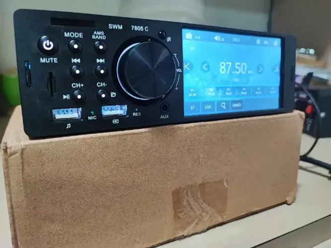 Mp5 Player Bluetooth Entrada Para Camera de Ré