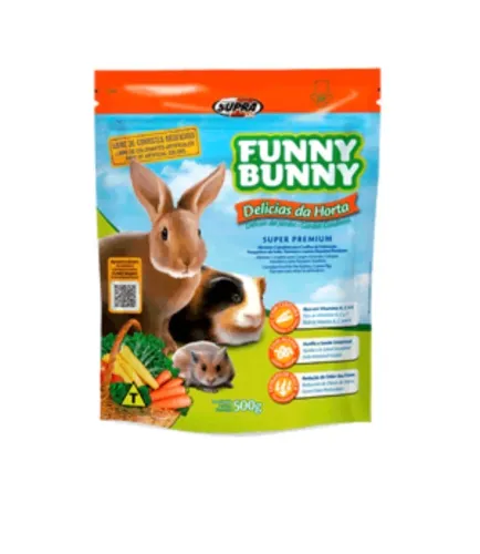 ração funny bunny para roedores