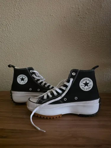 tênis converse run star hike hi preto