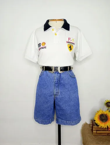 Shorts Jeans Vintage Tamanho 40