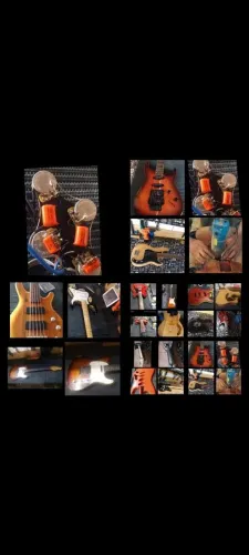 Luthier baixo guitarra violão amps pedaleiras etc reparos consertos 