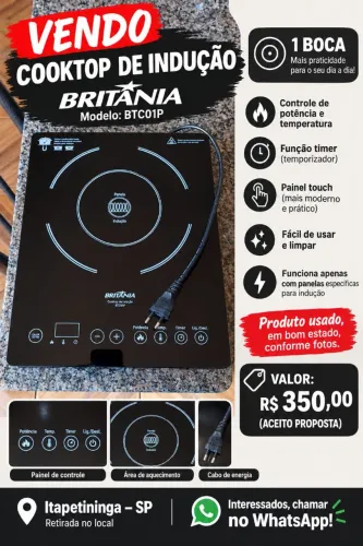 Fogao com indução 