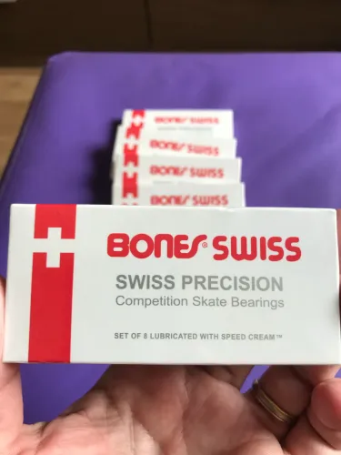 Rolamentos para skate Swiss Bones (novos)