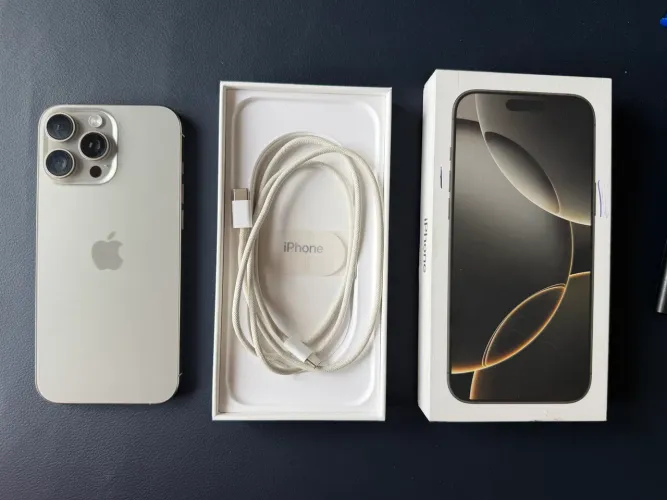 iPhone 16 Pro Max 256GB Titanium Natural - ESim