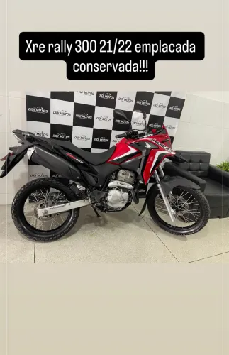 Vendo Xre 21/22 rally emplacada conservada!