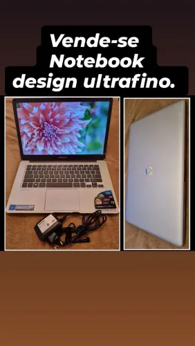 Vende-se Notebook design ultrafino.novissimo! R$600,00