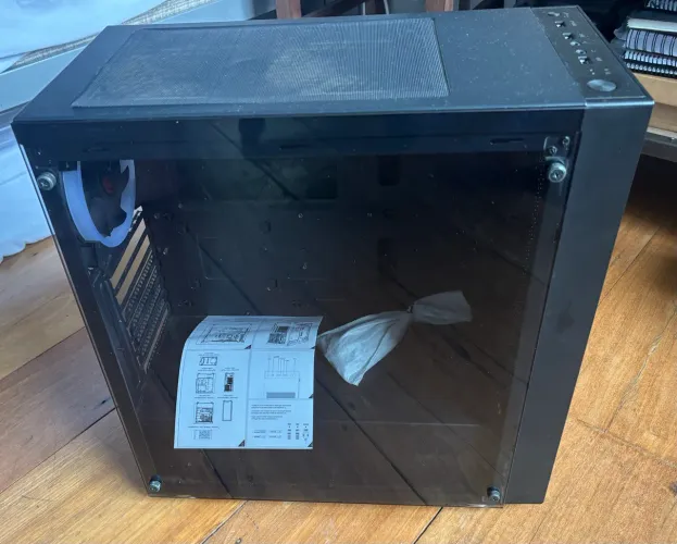 Gabinete Gamer +3 Fans lateral em vidro 
