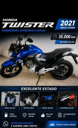 Vende cb Twister ano 2021