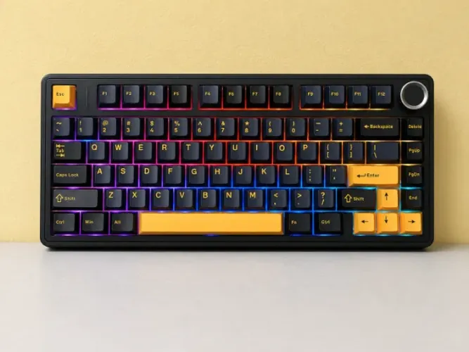 Teclado Mecânico AULA F75 RGB