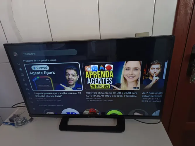 Smartv 32 Panasonic 32AS600B ótima