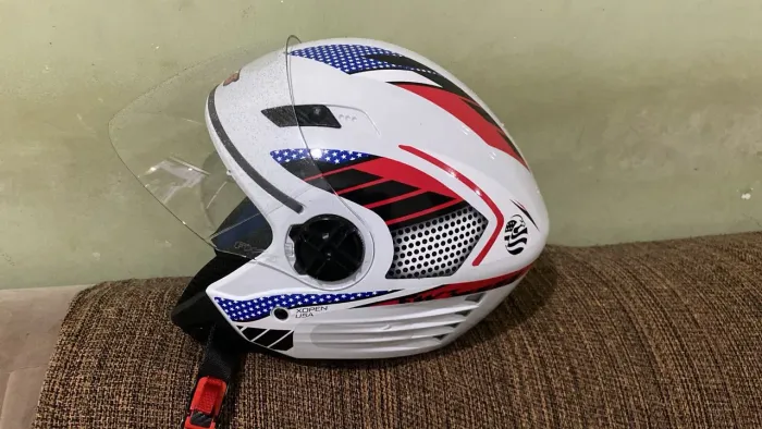 Capacete Fw3 aberto 