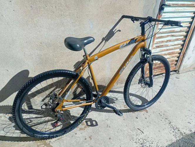 BIKE ARO 29 COOMPLEEETAA TODA LUBRIFICADA COM MARCA , FREIOS POR APENAS 650 REAIS