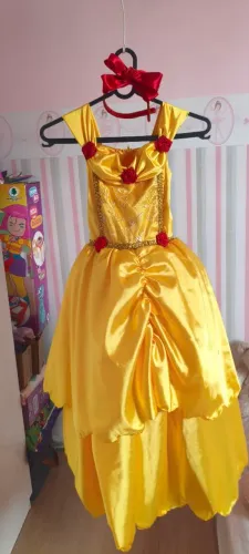 Vestido de Festa Infantil 5-7 anos
