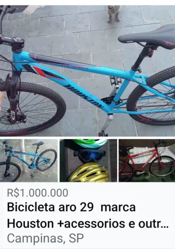Vendas de bicicletas aro 29