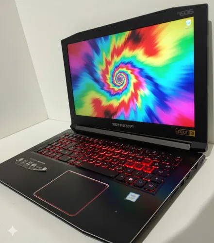 Notebook Gamer Acer Predator i7 GTX 1060 6GB = RTX 3050