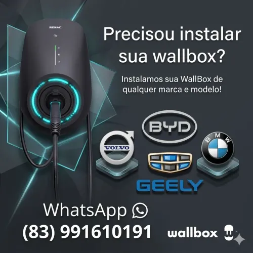 Instalação de carregador veicular