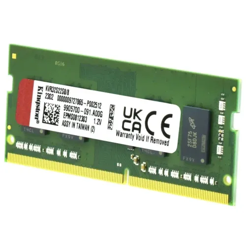Memória Kingston, 8GB, 3200MHz, DDR4, Notebook