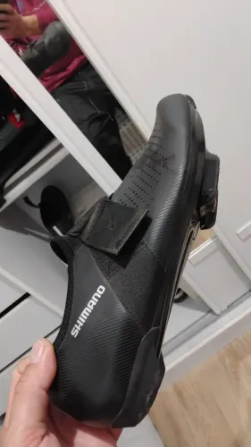 Sapatilha Shimano speed masculina 44usei uma vez