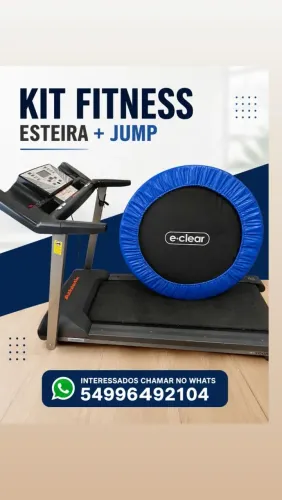 ESTEIRA ATHLETIC ADVANCED 520EE<br>?_(esteira com elevação)_ 