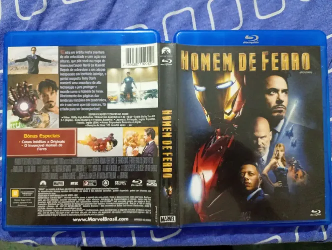BLU-RAY HOMEM DE FERRO 1
