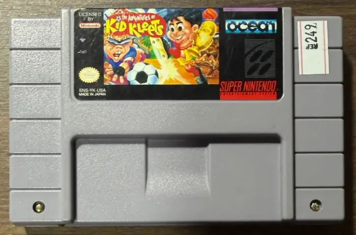 The Adventures of Kid Kleets Original SNES Super Nintendo 249