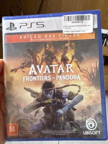 Avatar edição das cinzas lacrado PS5