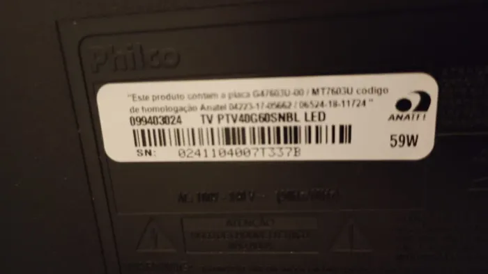 Tv Philco 40 polegadas 