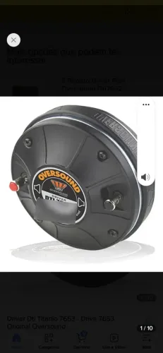 2 DRIVE TITANIO OVERSOUND DTI 7653
