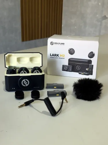 Microfone Hollyland lark m2 - combo