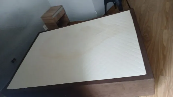 Cama Box Casal + Colchão - Bom estado