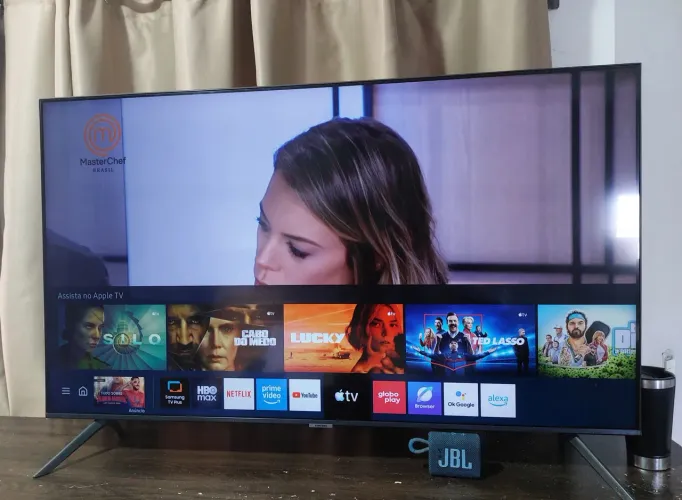 VENDO TV Samsung Crystal UHD 4K 50" AU7700 - ESTADO DE NOVA