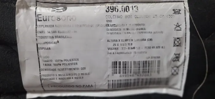 Base Eurosono para colchão tamanho Queen.