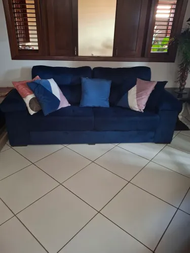 Sofá azul