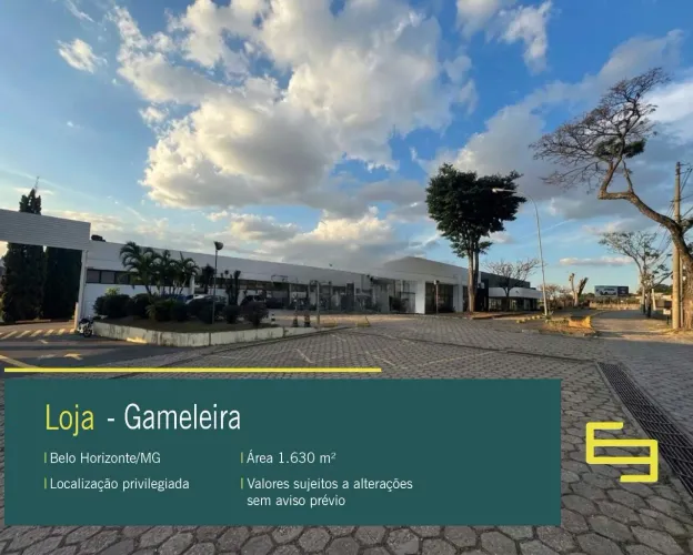 Loja para locação no bairro gameleira em Belo Horizonte/MG.