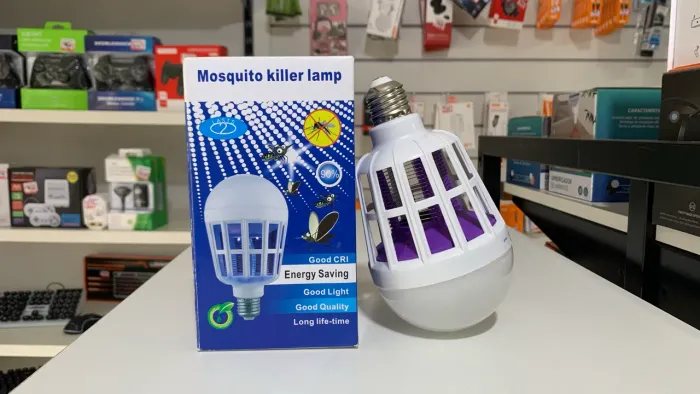Lâmpada Elétrica Mata Mosquito 