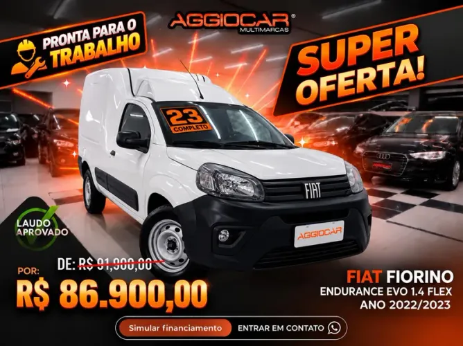 Fiat Fiorino Endurance EVO 1.4 Flex 8V 2P 2023