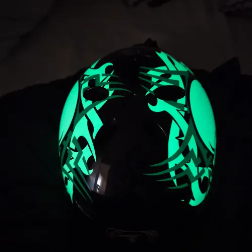Capacete traxart fluorescente