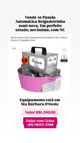 Panela Automática Brigadeirinha