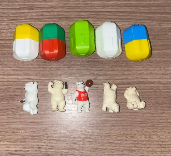 5 ursos coca cola minimania sem repetição
