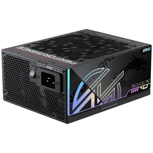 Fonte de Alimentação MSI MPG AI1600TS 1600W / Modular / 80 Plus Titanium (ATX 3.1)