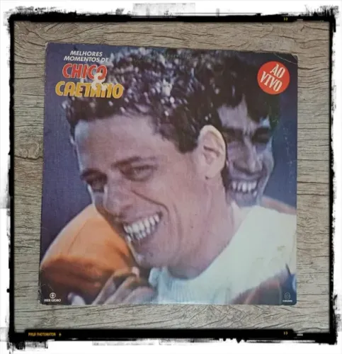 LP Vinil: Os melhores momentos de Chico e Caetano - Ao vivo