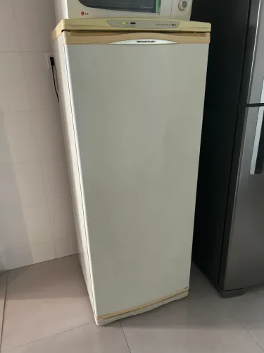 Freezer vertical brastemp branco