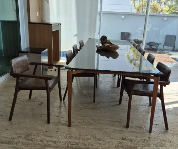 Mesa de jantar 8 lugares