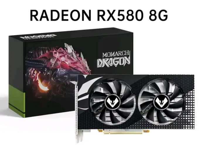 RADEON RX 580 8 GB Placa de Vídeo GPU