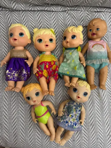 Lote de bonecas Baby Alive originais