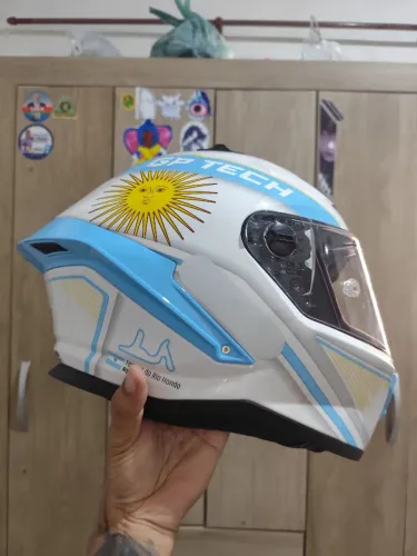 Capacete novo GP teck da Argentina 